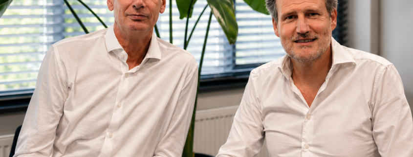 Links Radboud Blom en rechts Ronald Koot